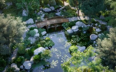 Jardin aquatique : Intégrez un bassin zen pour une atmosphère apaisante !
