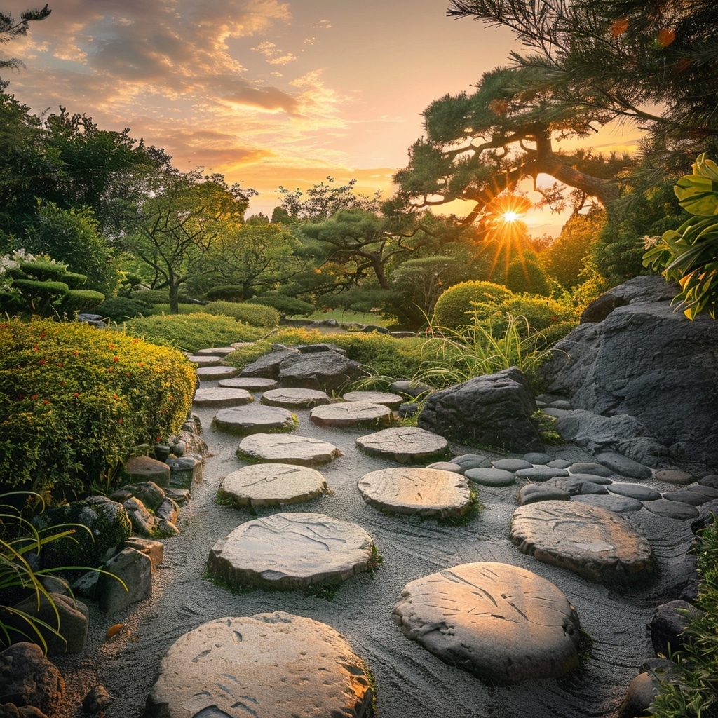 Les pas japonais, une touche zen incontournable