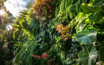 Mur végétal : Ajoutez une touche de vert à votre espace extérieur !