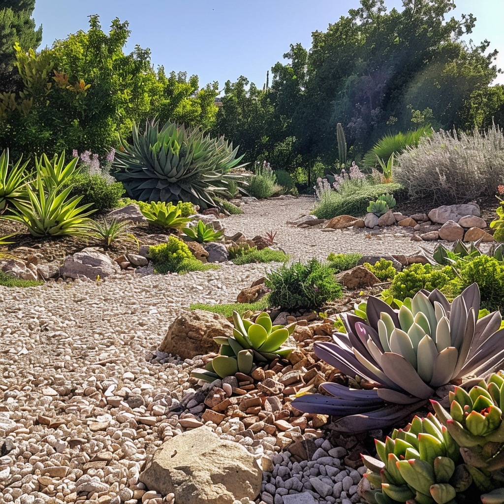 Jardin sec : Aménagez un espace vert qui résiste à la sécheresse !